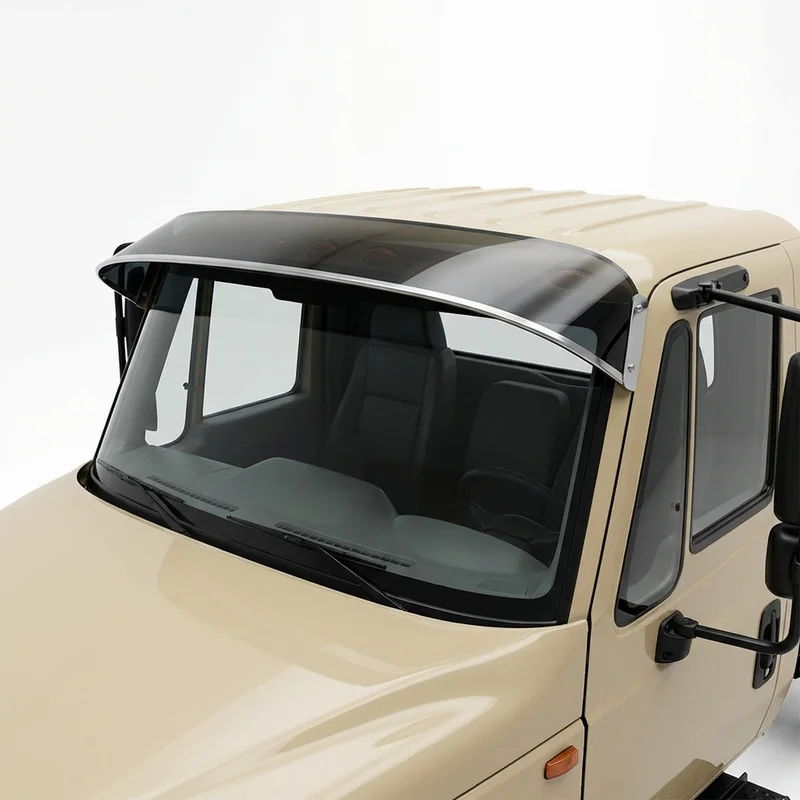 Tinted Acrylic Windscreen Sunvisor for International 9400 (1994 - 2000) - 1