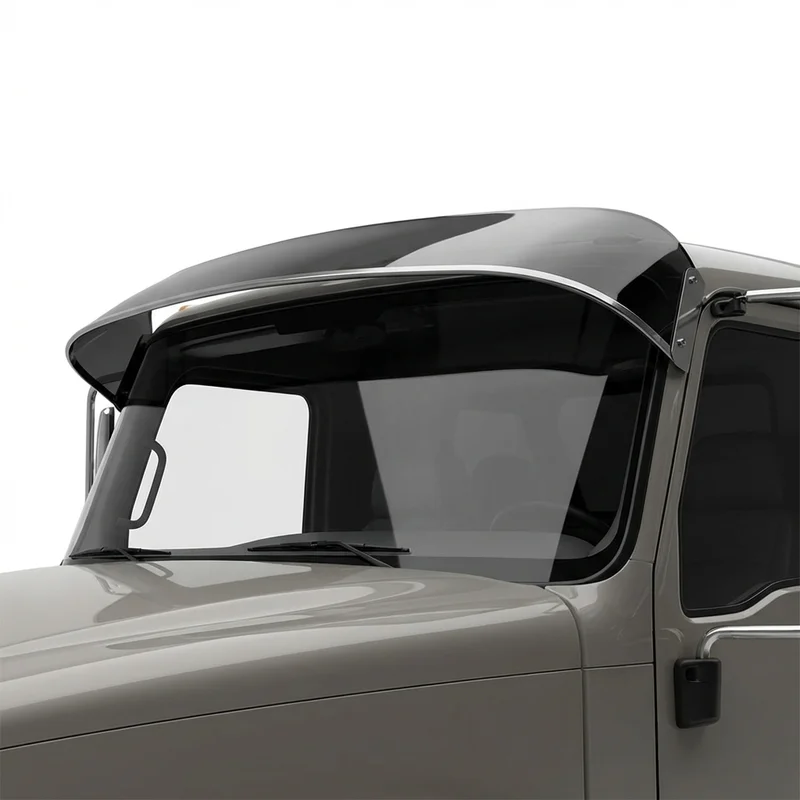 Tinted Acrylic Windscreen Sunvisor for International 9900 (1999 - 2000) - 1