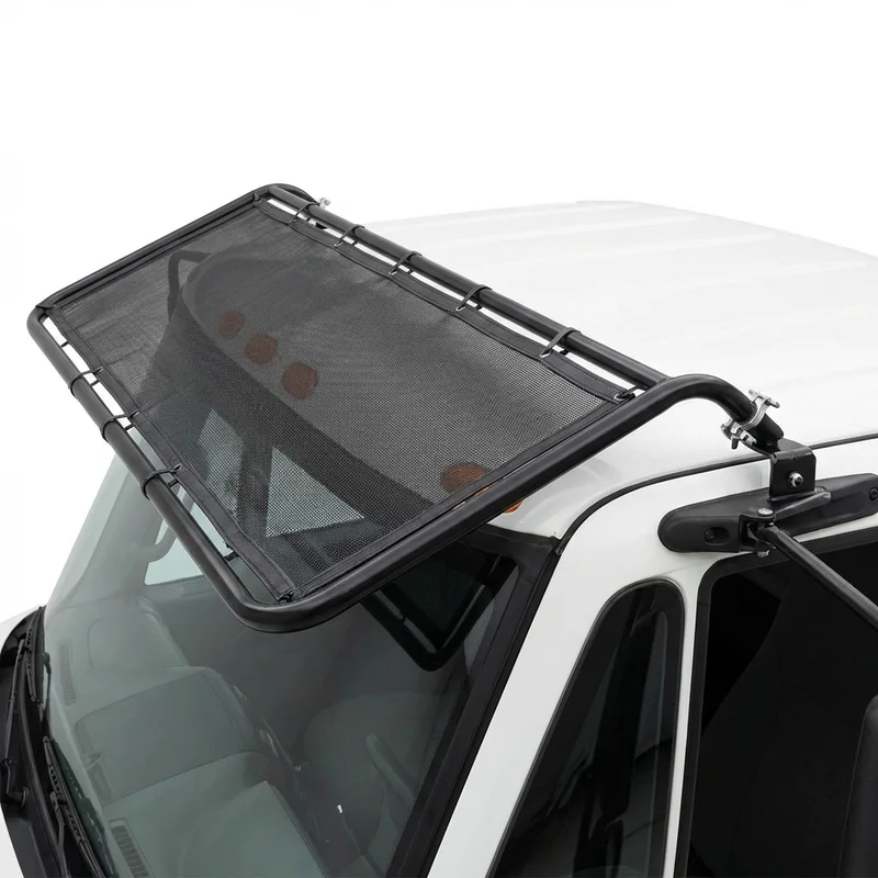Premium Mesh Windscreen Sunvisor for International CF600 (2005 - 2010) - 1