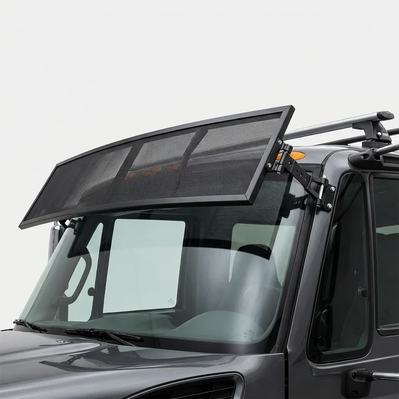 Premium Mesh Windscreen Sunvisor for International CXT (2005 - 2008) - 1