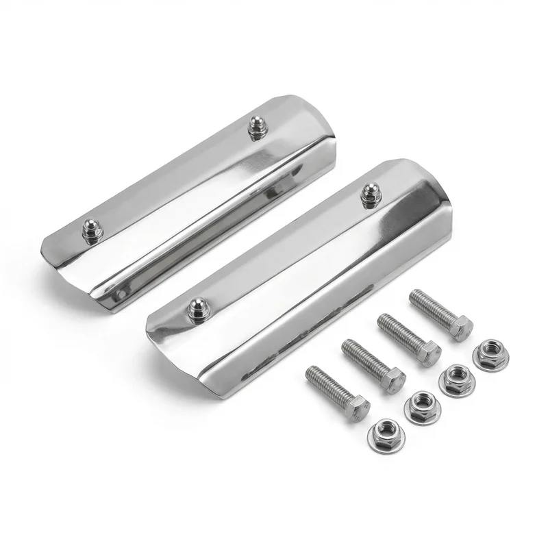 Stainless Steel Mounting Bracket Kit for International F2575 (1989 - 1989) - 1