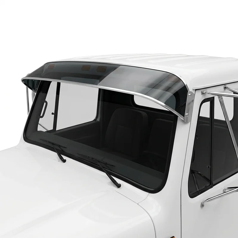 Tinted Acrylic Windscreen Sunvisor for International F2654 (1989 - 1989) - 1