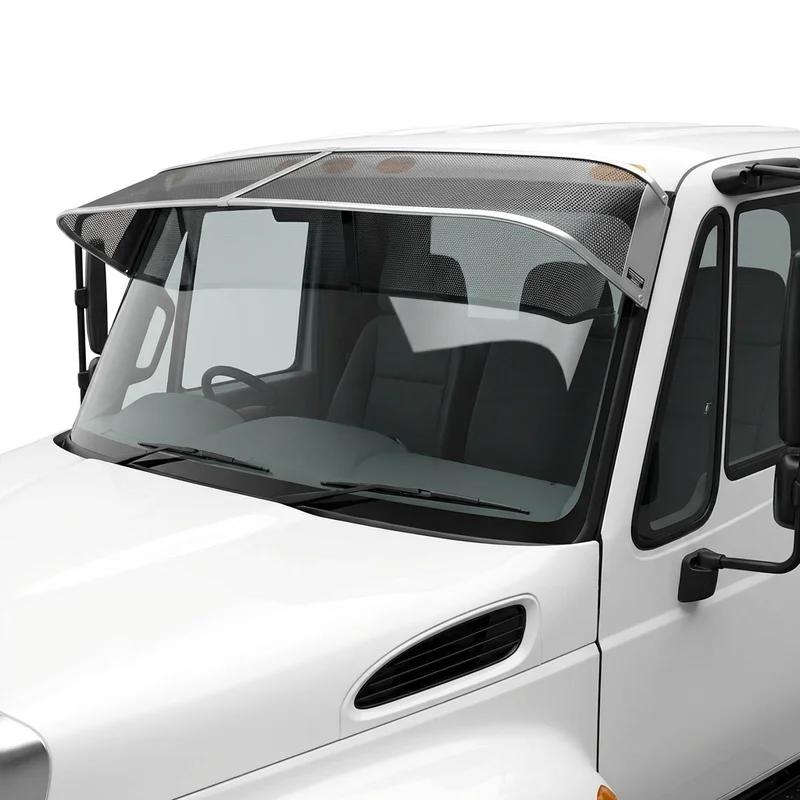 Premium Mesh Windscreen Sunvisor for International F2675 (1989 - 1989) - 1