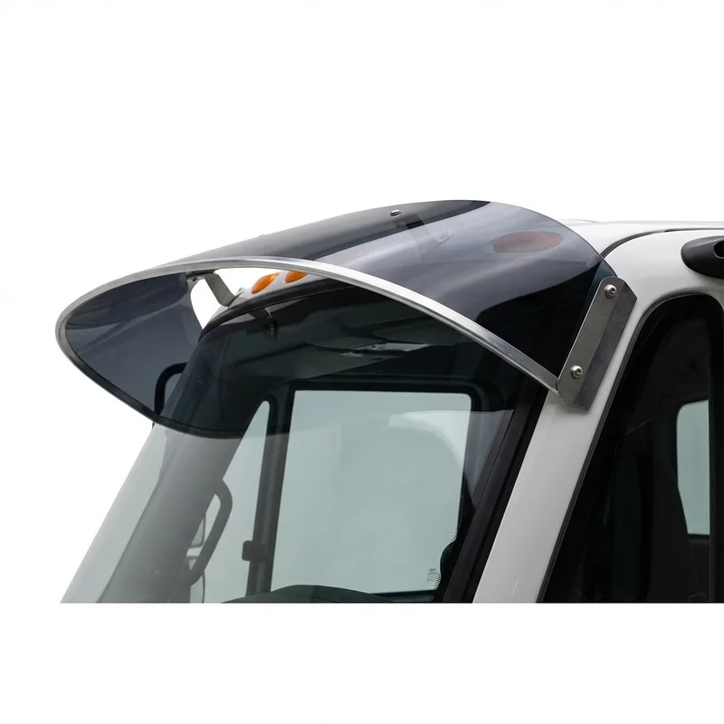 Tinted Acrylic Windscreen Sunvisor for International HV607 (2019 - 2022) - 1