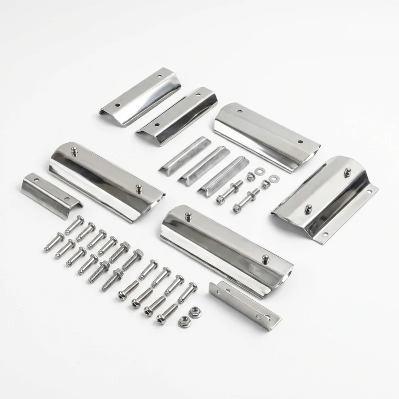 Stainless Steel Mounting Bracket Kit for International HV613 (2019 - 2022) - 1