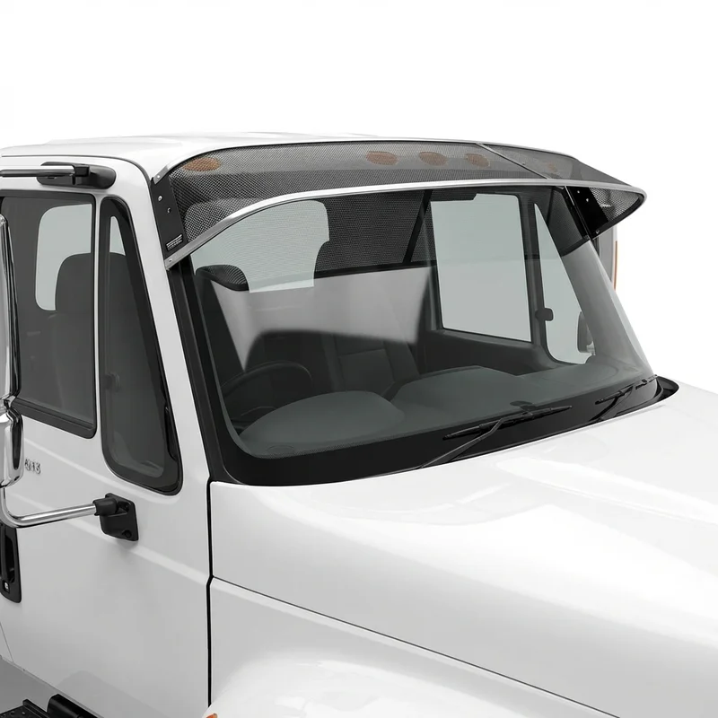 Premium Mesh Windscreen Sunvisor for International HV613 (2019 - 2022) - 1