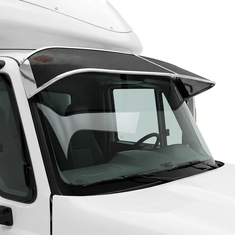 Premium Mesh Windscreen Sunvisor for International HX620 (2017 - 2022) - 1