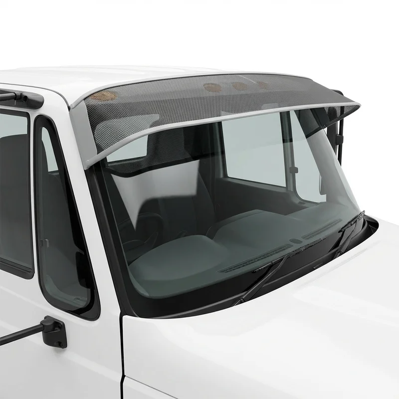 Premium Mesh Windscreen Sunvisor for International LT625 (2017 - 2021) - 1