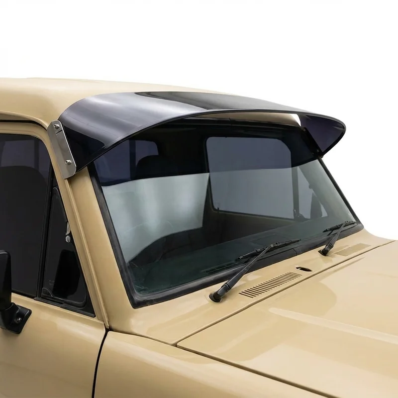Tinted Acrylic Windscreen Sunvisor for International MS1210 (1974 - 1974) - 1
