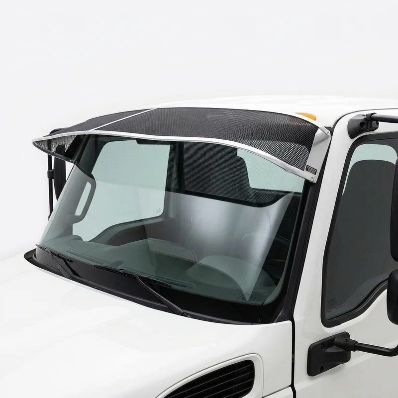 Premium Mesh Windscreen Sunvisor for International MV607 (2019 - 2021) - 1