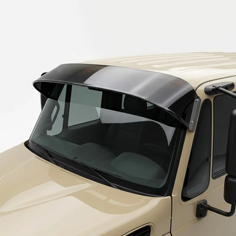 Tinted Acrylic Windscreen Sunvisor for International RXT (2005 - 2008) - 1