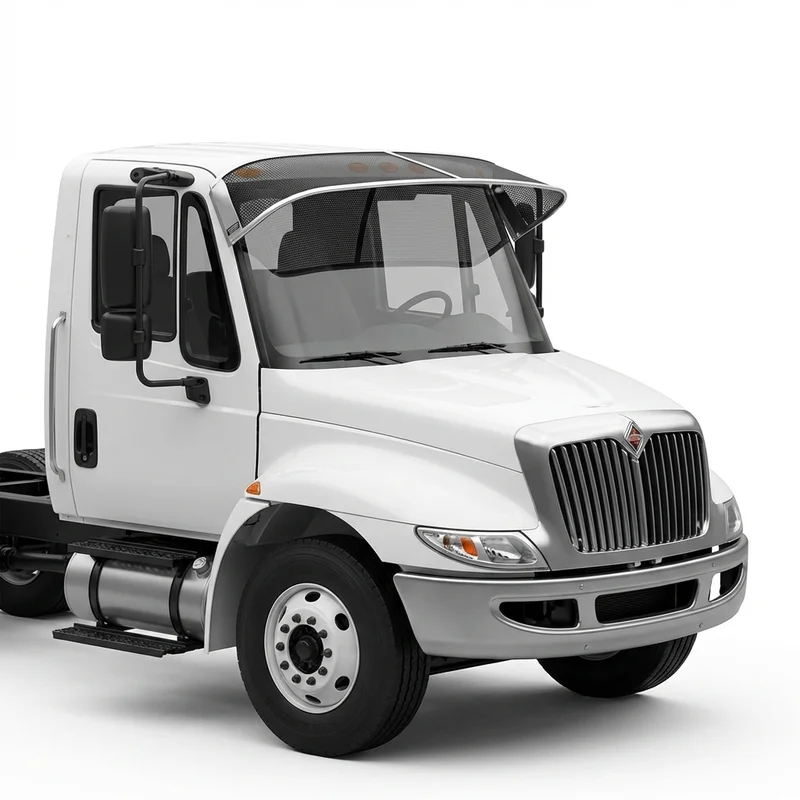 Premium Mesh Windscreen Sunvisor for International S1654LP (1989 - 1989) - 1