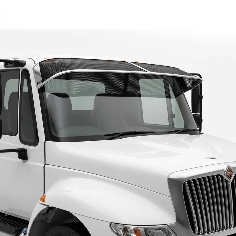 Premium Mesh Windscreen Sunvisor for International S2554 (1989 - 1989) - 1