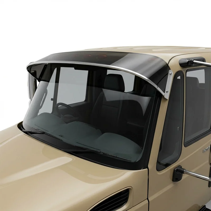 Tinted Acrylic Windscreen Sunvisor for International TerraStar (2010 - 2018) - 1