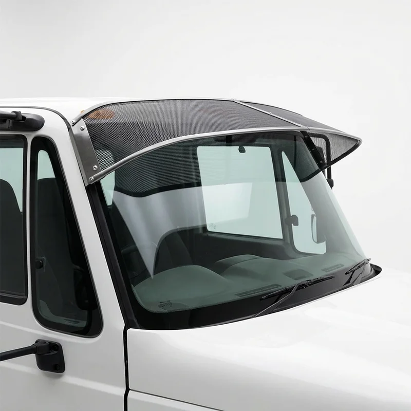 Premium Mesh Windscreen Sunvisor for International WorkStar 7700 (2008 - 2012) - 1