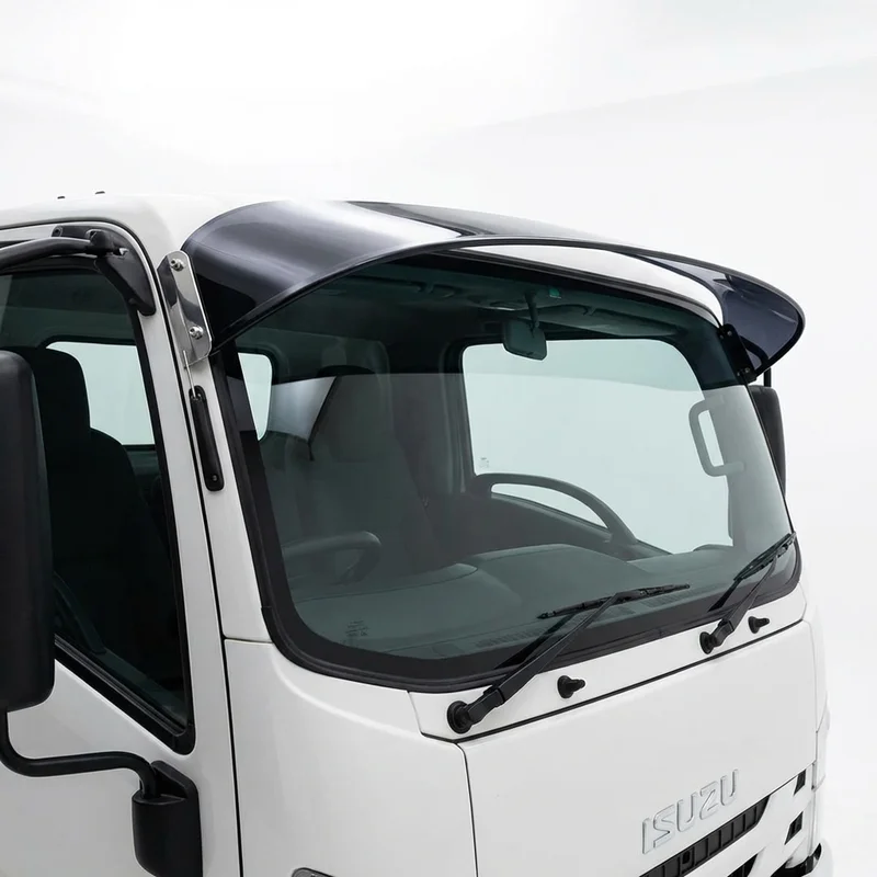 Tinted Acrylic Windscreen Sunvisor for Isuzu ELF 100 (2019 - 2020) - 1