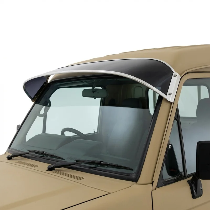 Tinted Acrylic Windscreen Sunvisor for Isuzu ELF 200 (2019 - 2020) - 1