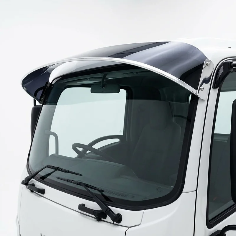 Tinted Acrylic Windscreen Sunvisor for Isuzu Forward 1100 (2019 - 2020) - 1