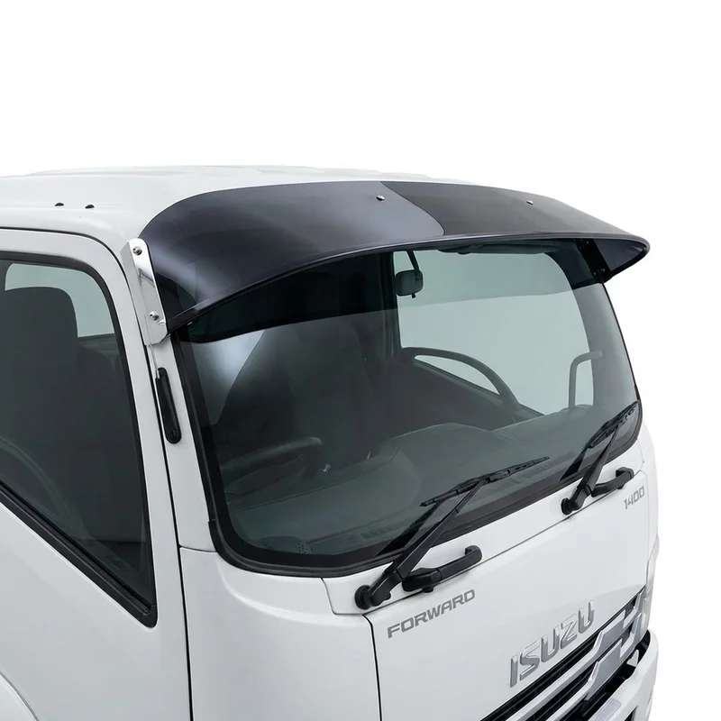 Tinted Acrylic Windscreen Sunvisor for Isuzu Forward 1400 (2019 - 2020) - 1