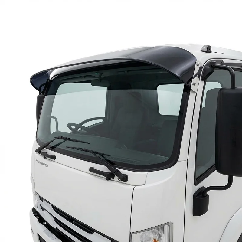 Tinted Acrylic Windscreen Sunvisor for Isuzu Forward 800 (2019 - 2020) - 1