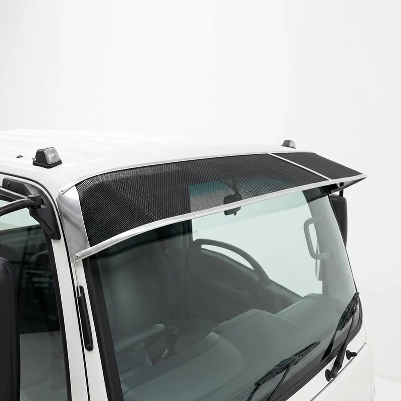 Premium Mesh Windscreen Sunvisor for Isuzu FRR (1997 - 2004) - 1
