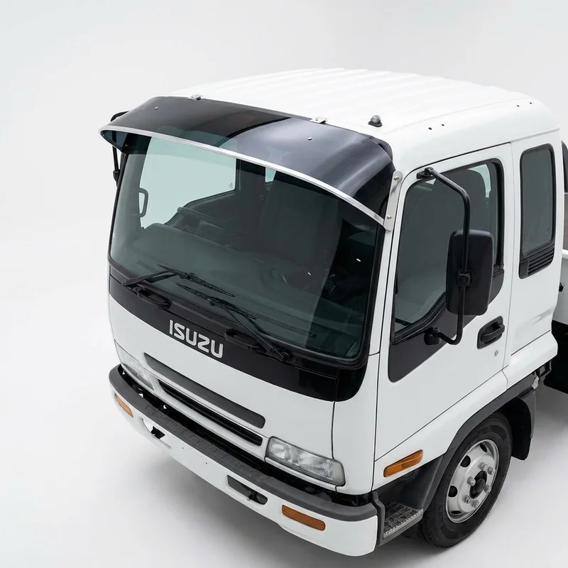 Tinted Acrylic Windscreen Sunvisor for Isuzu FRR (1997 - 2004) - 1