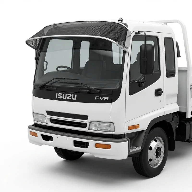 Premium Mesh Windscreen Sunvisor for Isuzu FVR (1997 - 2011) - 1