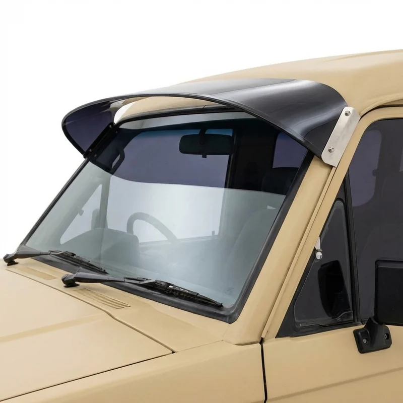 Tinted Acrylic Windscreen Sunvisor for Isuzu Impulse (1983 - 1992) - 1