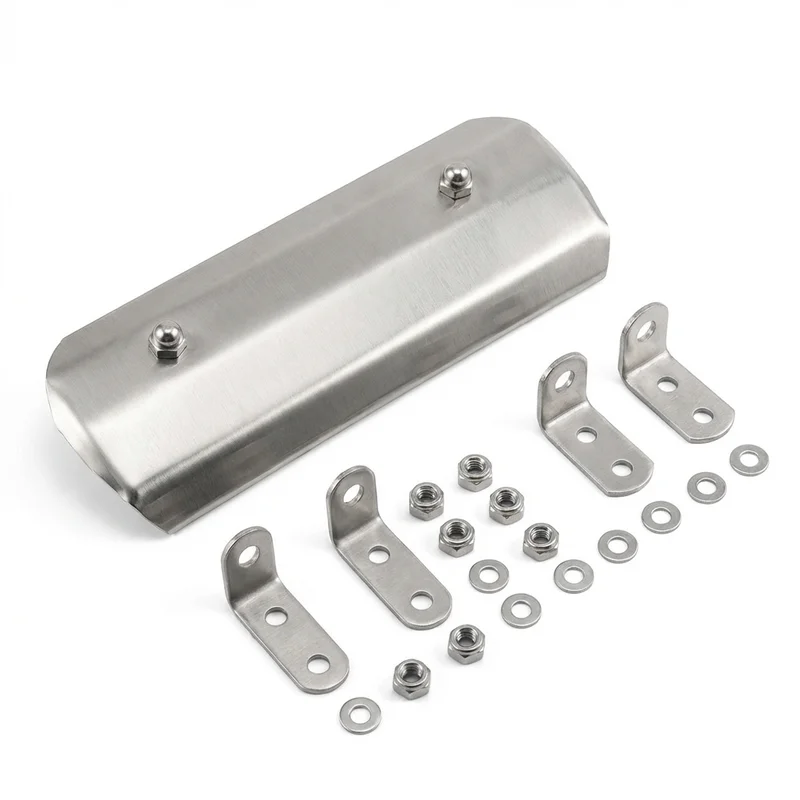 Stainless Steel Mounting Bracket Kit for Isuzu NPR (1986 - 2018) - 1