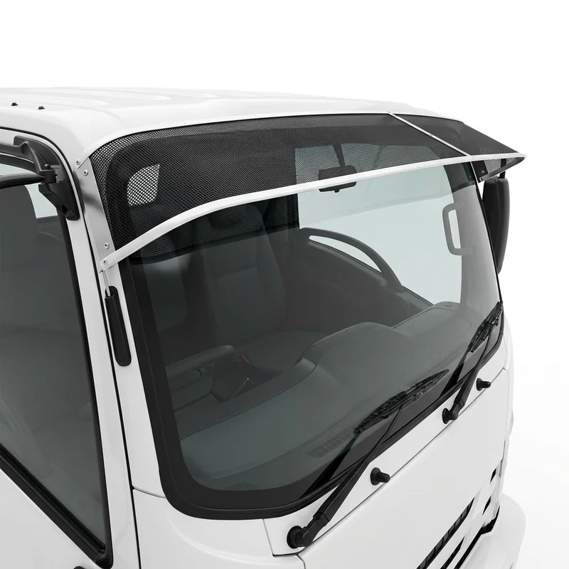 Premium Mesh Windscreen Sunvisor for Isuzu NPR-HD (1999 - 2021) - 1