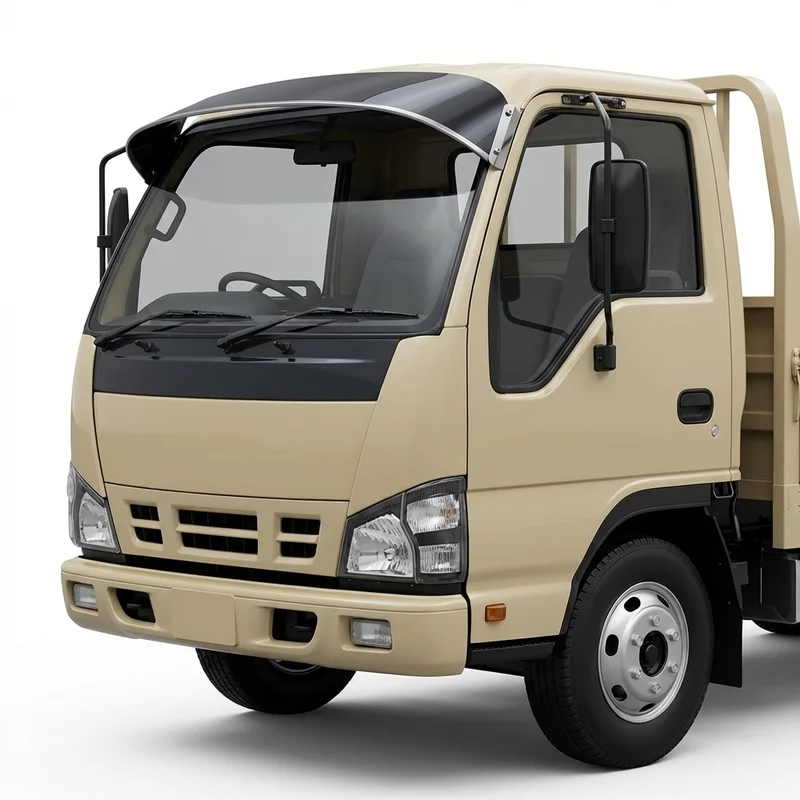 Tinted Acrylic Windscreen Sunvisor for Isuzu NPR (1986 - 2018) - 1