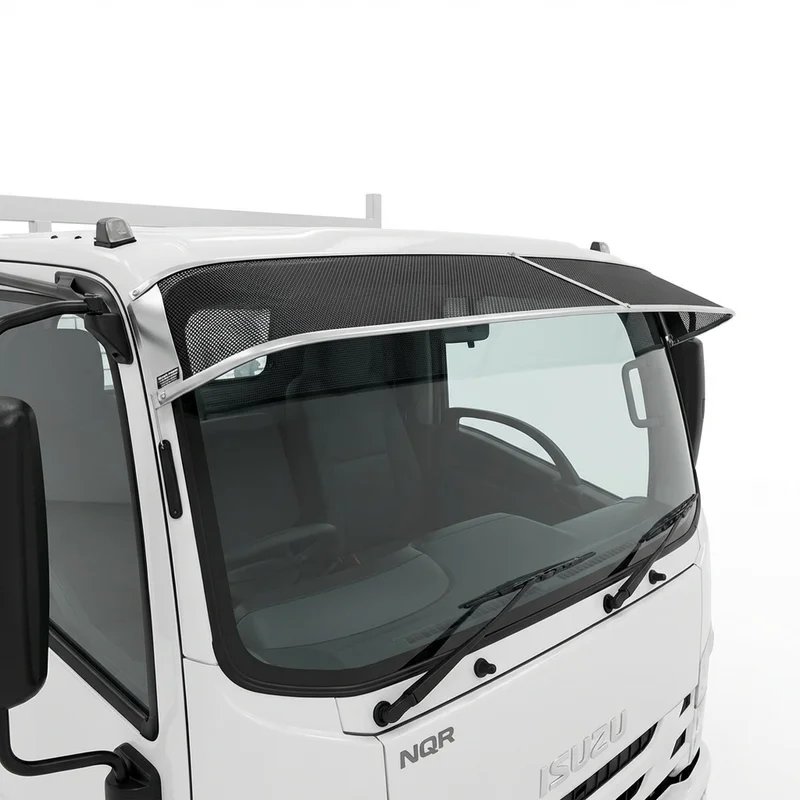 Premium Mesh Windscreen Sunvisor for Isuzu NQR (1994 - 2021) - 1