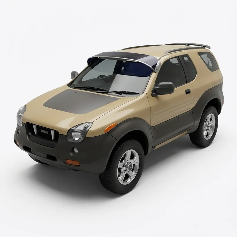 Tinted Acrylic Windscreen Sunvisor for Isuzu VehiCROSS (1999 - 2001) - 1