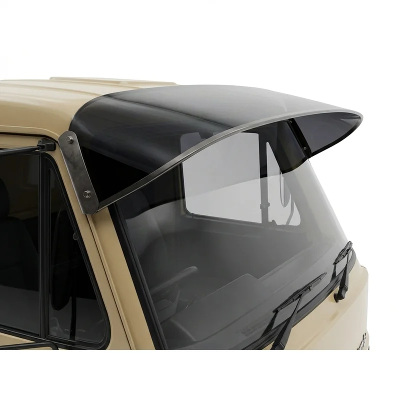 Tinted Acrylic Windscreen Sunvisor for Iveco EuroTurbo 120TA (1987 - 1988) - 1