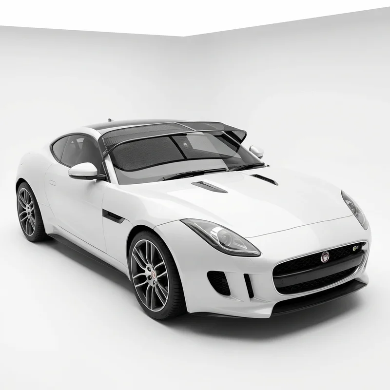 Premium Mesh Windscreen Sunvisor for Jaguar F-Type (2014 - 2024) - 1