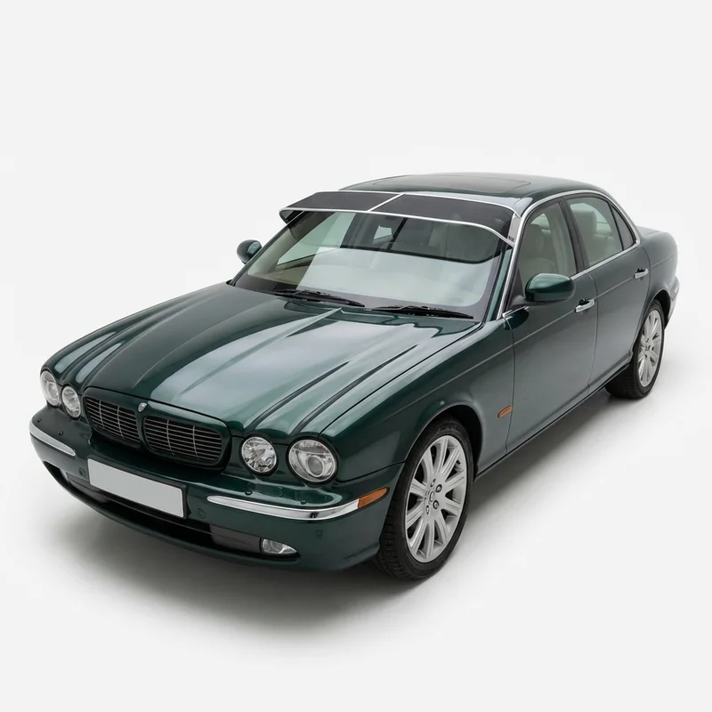 Premium Mesh Windscreen Sunvisor for Jaguar Super V8 (2005 - 2009) - 1