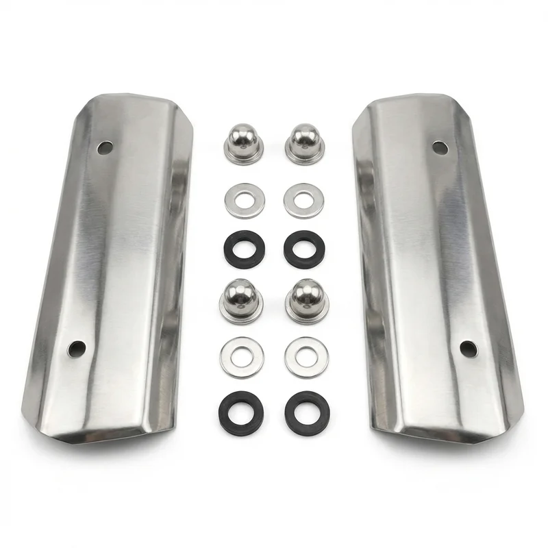 Stainless Steel Mounting Bracket Kit for Jaguar Vanden Plas (1988 - 2009) - 1