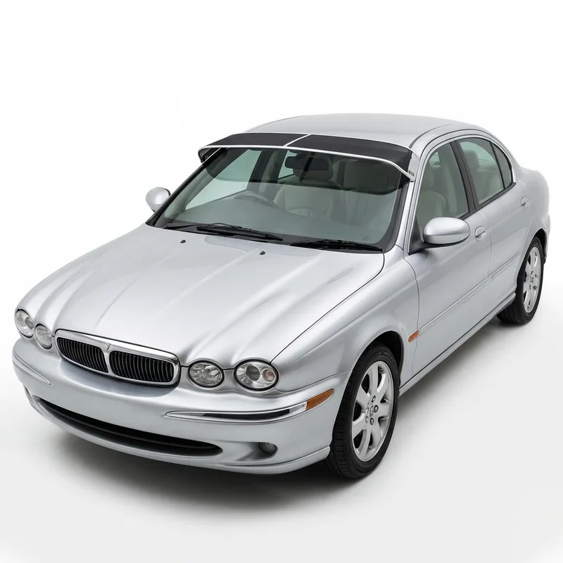 Premium Mesh Windscreen Sunvisor for Jaguar X-Type (2001 - 2008) - 1