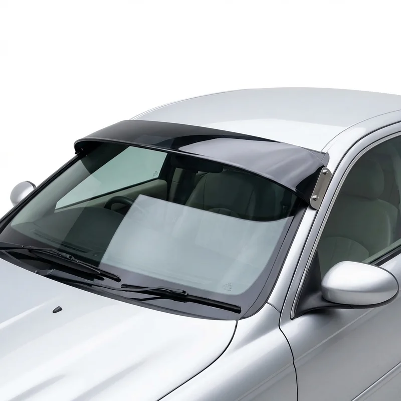 Tinted Acrylic Windscreen Sunvisor for Jaguar X-Type (2001 - 2008) - 1