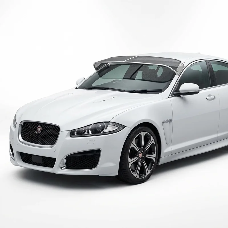 Premium Mesh Windscreen Sunvisor for Jaguar XFR-S (2013 - 2015) - 1