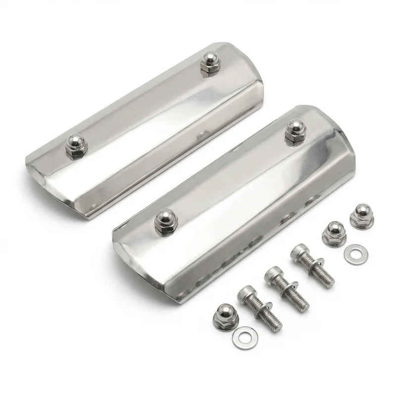 Stainless Steel Mounting Bracket Kit for Jaguar XJ (1969 - 2019) - 1