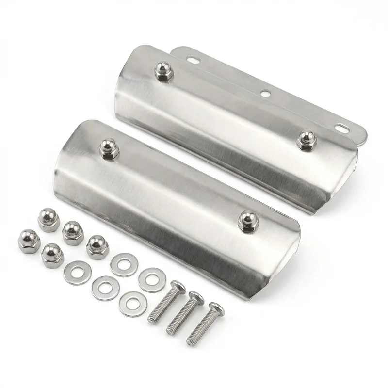 Stainless Steel Mounting Bracket Kit for Jaguar XJ8 (1998 - 2003) - 1