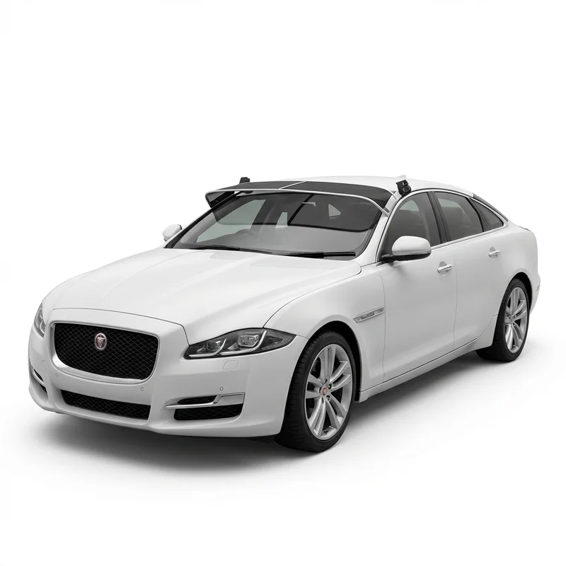 Premium Mesh Windscreen Sunvisor for Jaguar XJR575 (2018 - 2019) - 1