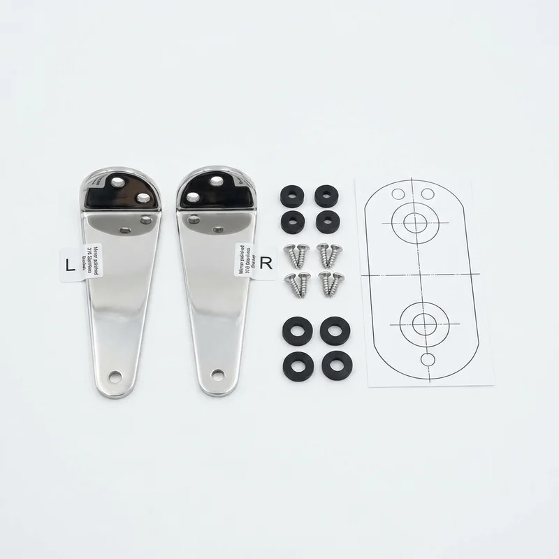 Stainless Steel Mounting Bracket Kit for Jaguar XK8 (1997 - 2006) - 1