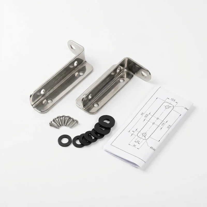 Stainless Steel Mounting Bracket Kit for Jayco Melbourne Prestige (2019 - 2023) - 1