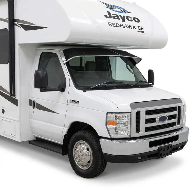 Premium Mesh Windscreen Sunvisor for Jayco Redhawk SE (2019 - 2023) - 1