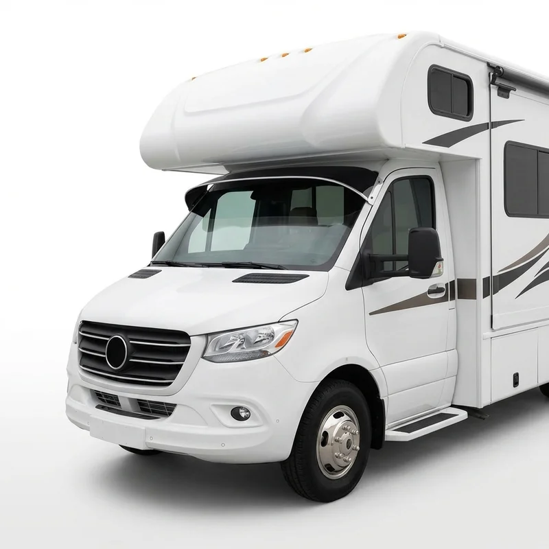 Tinted Acrylic Windscreen Sunvisor for Jayco Seneca (2019 - 2023) - 1