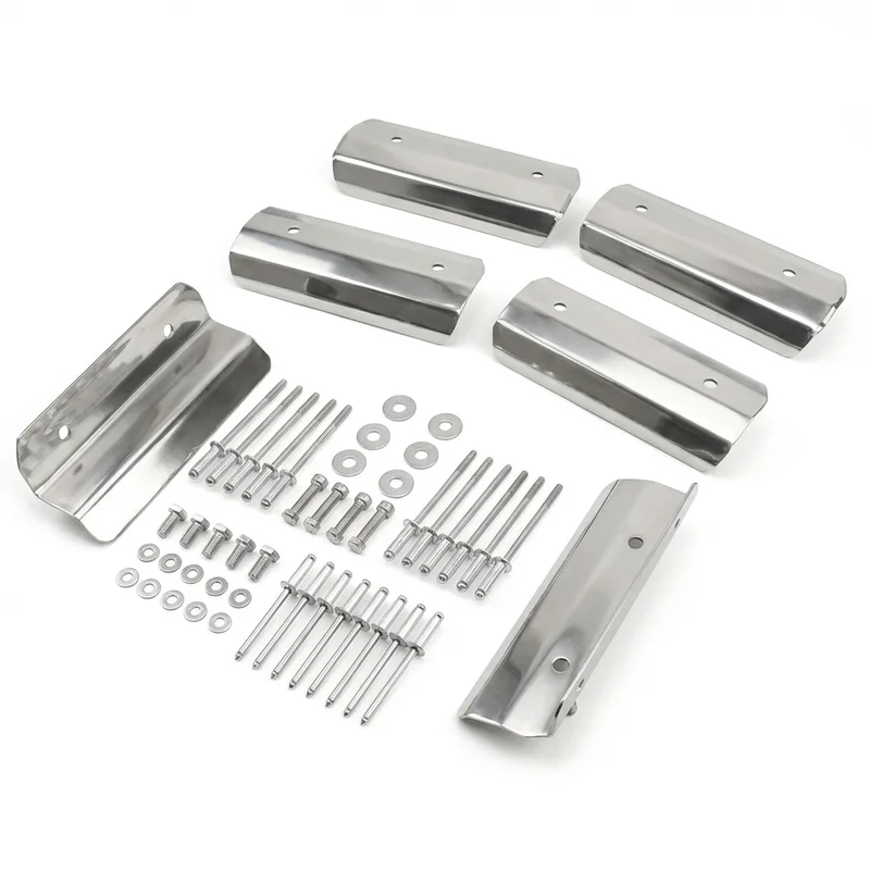 Stainless Steel Mounting Bracket Kit for Jeep Cherokee (1974 - 2023) - 1