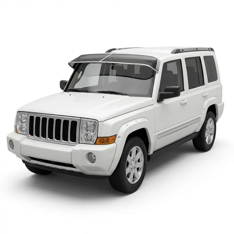 Premium Mesh Windscreen Sunvisor for Jeep Commander (2006 - 2010) - 1