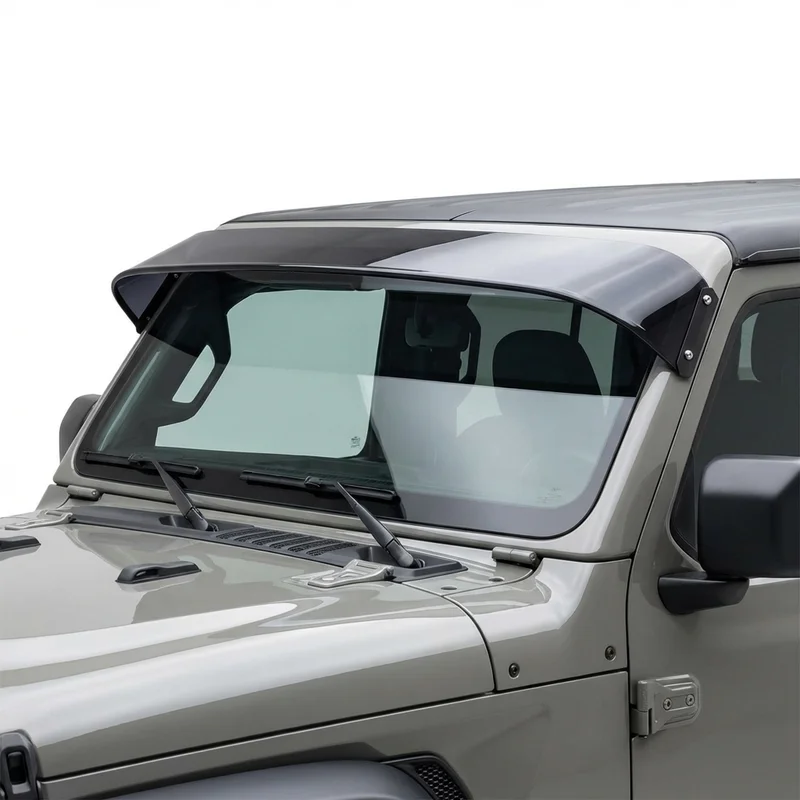 Tinted Acrylic Windscreen Sunvisor for Jeep Gladiator (2020 - 2025) - 1